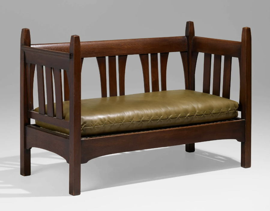 Gustav Stickley Wilkinson divan.