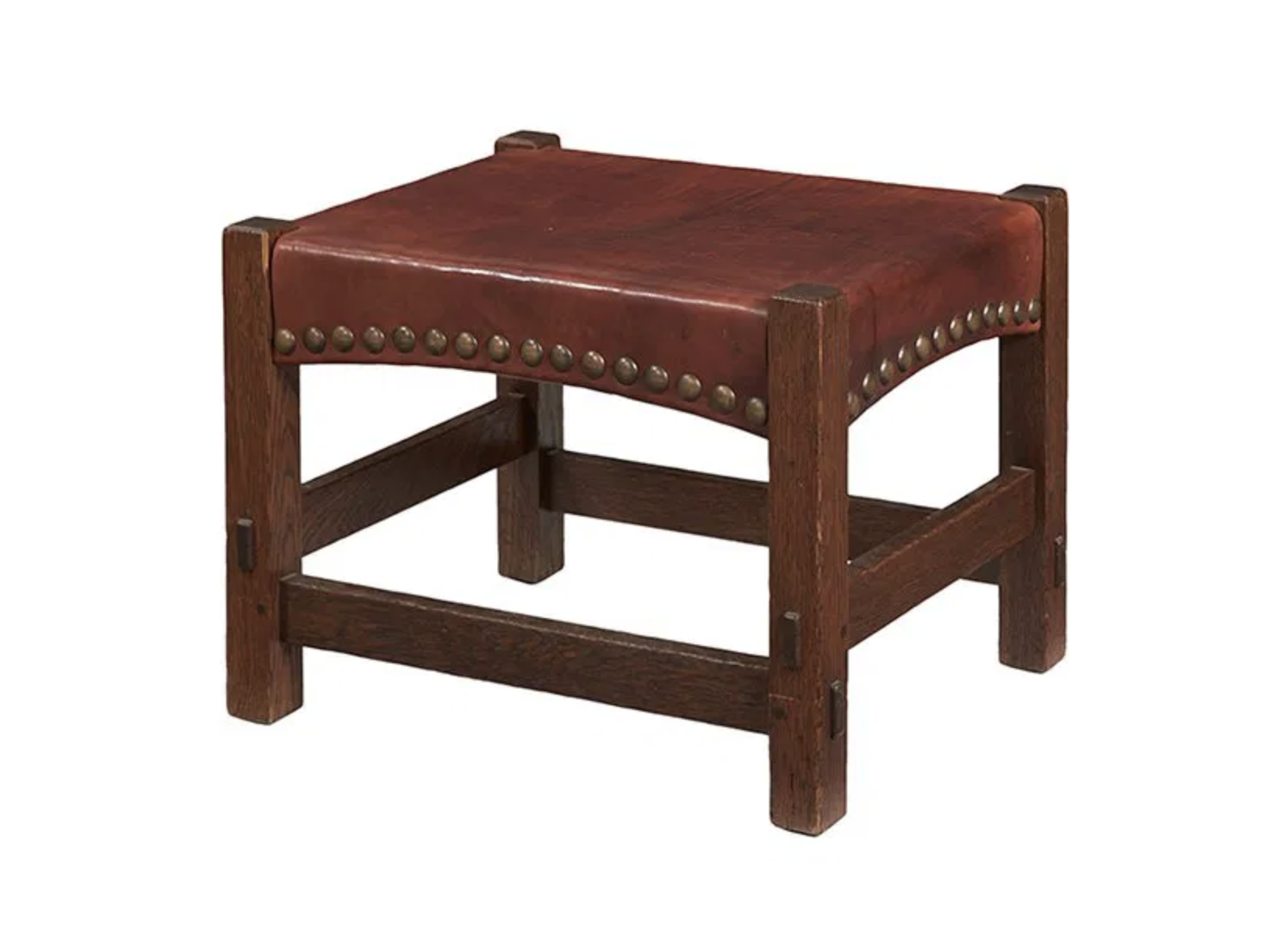 Gustav Stickley Footstool model 300