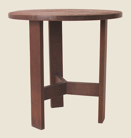 Gustav Stickley Chalet Lamp Table