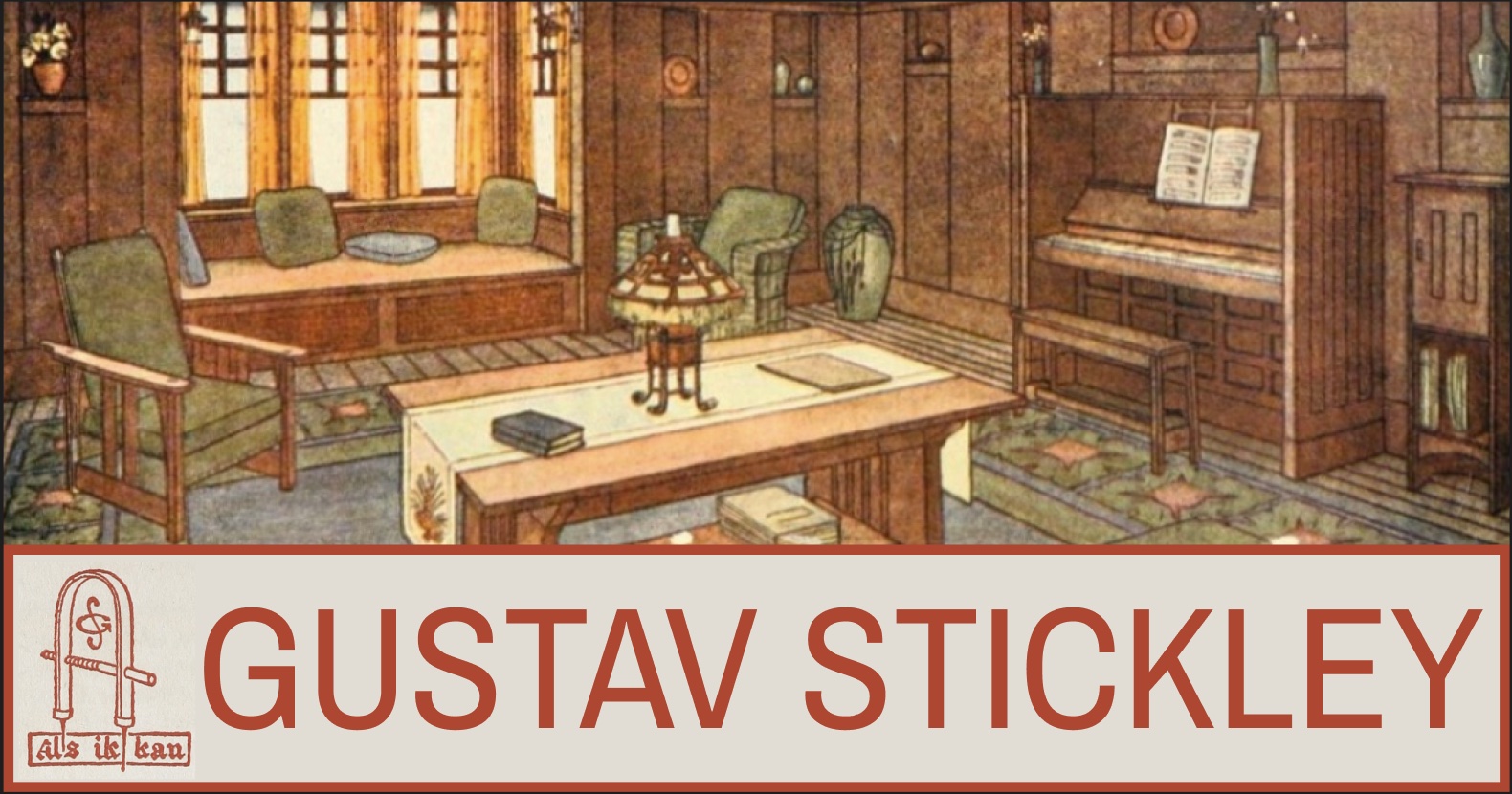 Gustav Stickley Antiques link logo