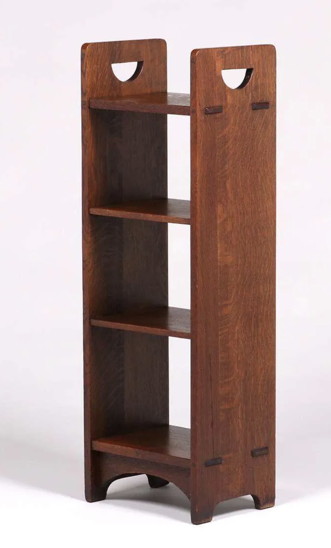 Gustav Stickley D-handle Magazine Stands