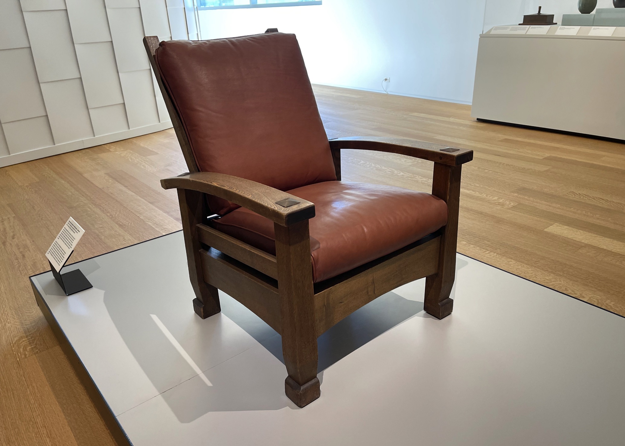 Gustav Stickley  experimental morris chair